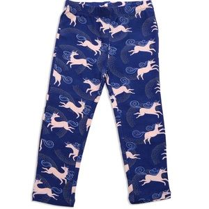 Silkberry Baby Bamboo Stardust Unicorn Leggings Size 2T